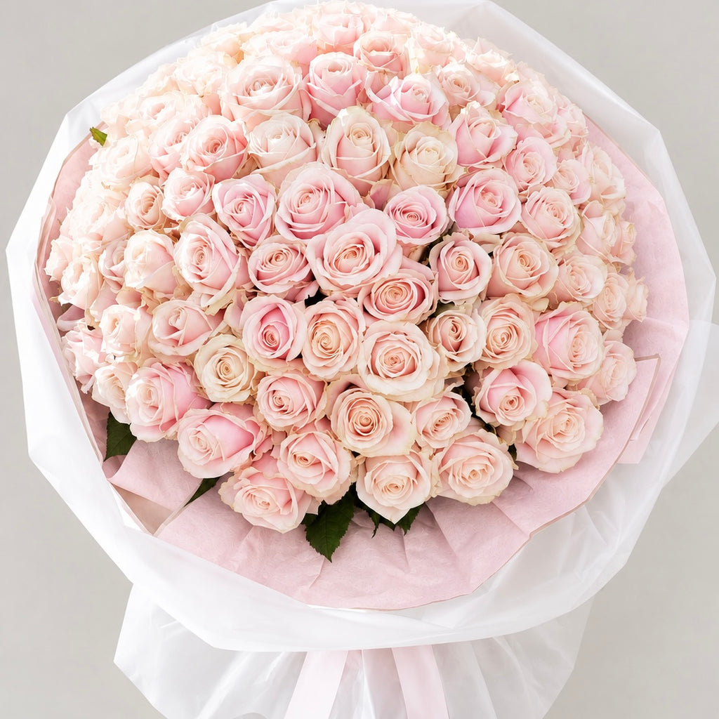 The Rosé Élan- Pink Avalanche Roses