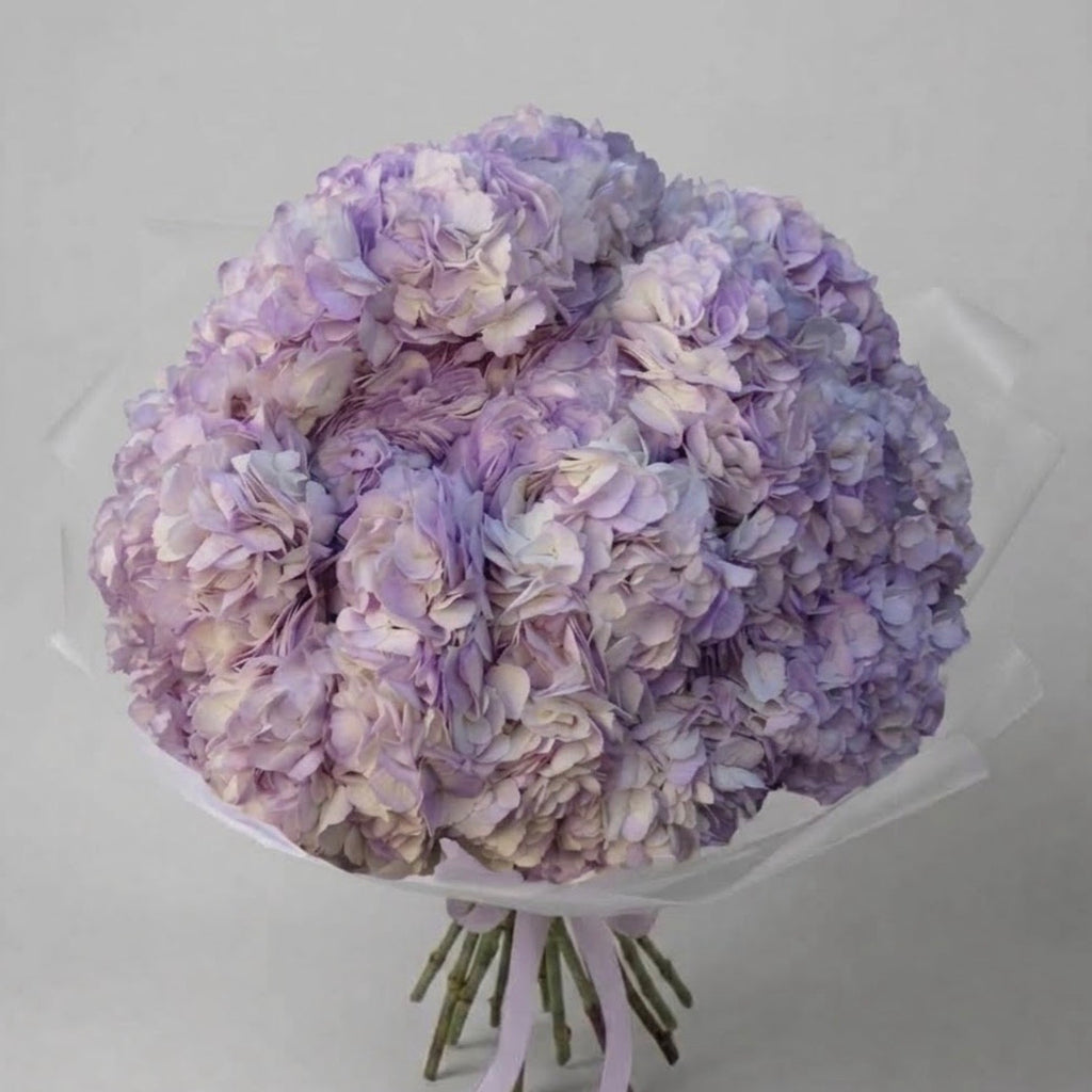 The Lavender Luxe- Violet Hydrangeas