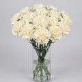 Pure Ivory Carnation Bouquet