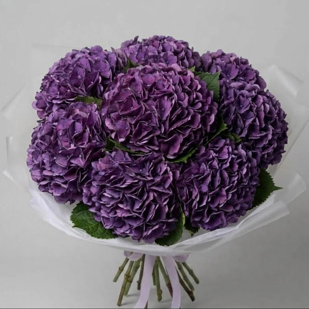 Purple Hydrangea Bouquet