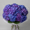 Blue and Purple Hydrangea Bouquet