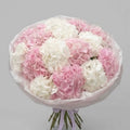 Pink and White Hydrangea Bouquet