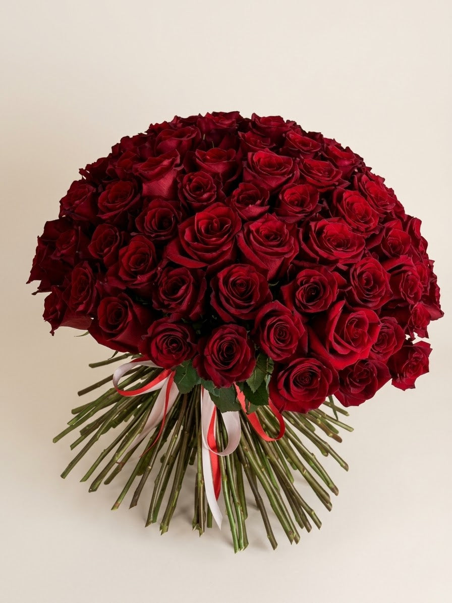 Classic Red Rose Bouquet