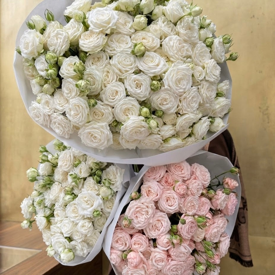 Delivered floral bouquet