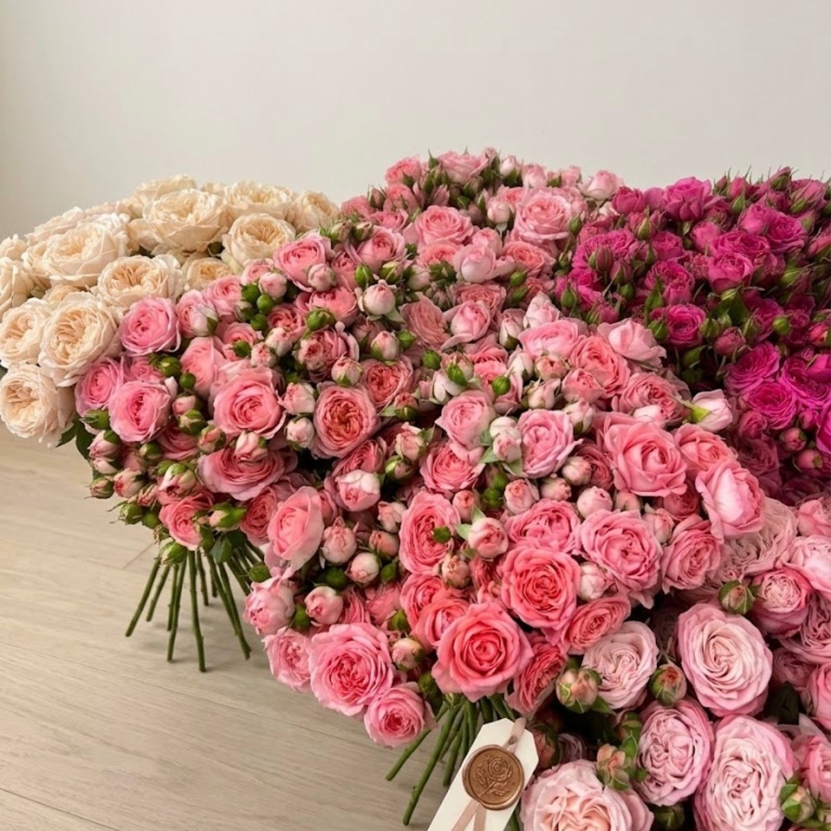 Delivered floral bouquet
