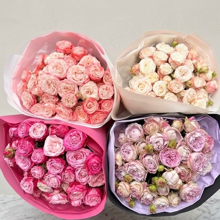Delivered floral bouquet