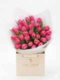 Raspberry Éclat- Dark Pink Tulips